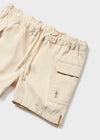 Bermuda cargo leggero neonato Mayoral beige