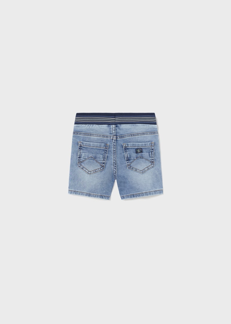 Bermuda neonato Mayoral jeans blu - ErreGiModaBimbo