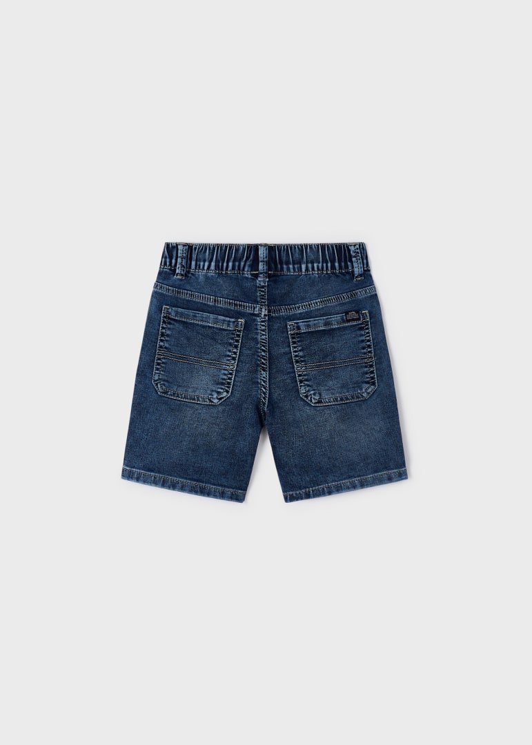 Bermuda soft jeasn denim cotone sostenibile bambino Mayoral - ErreGiModaBimbo