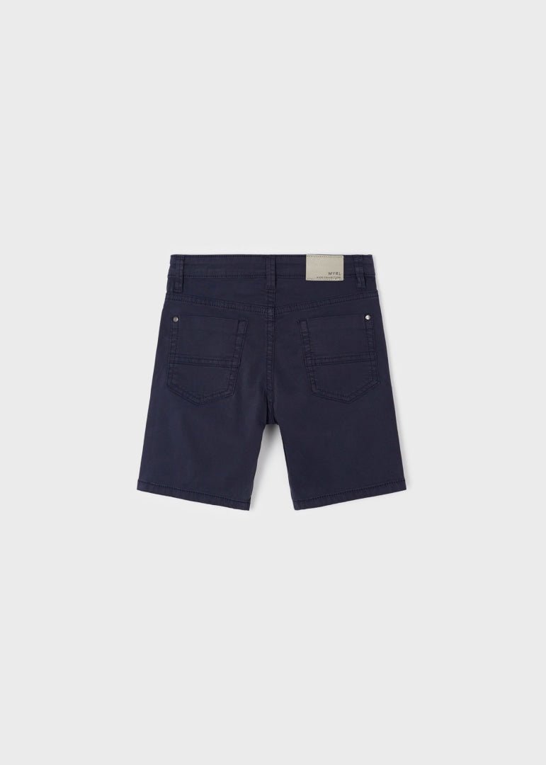 Bermuda twill bambino Mayoral blu navy - ErreGiModaBimbo