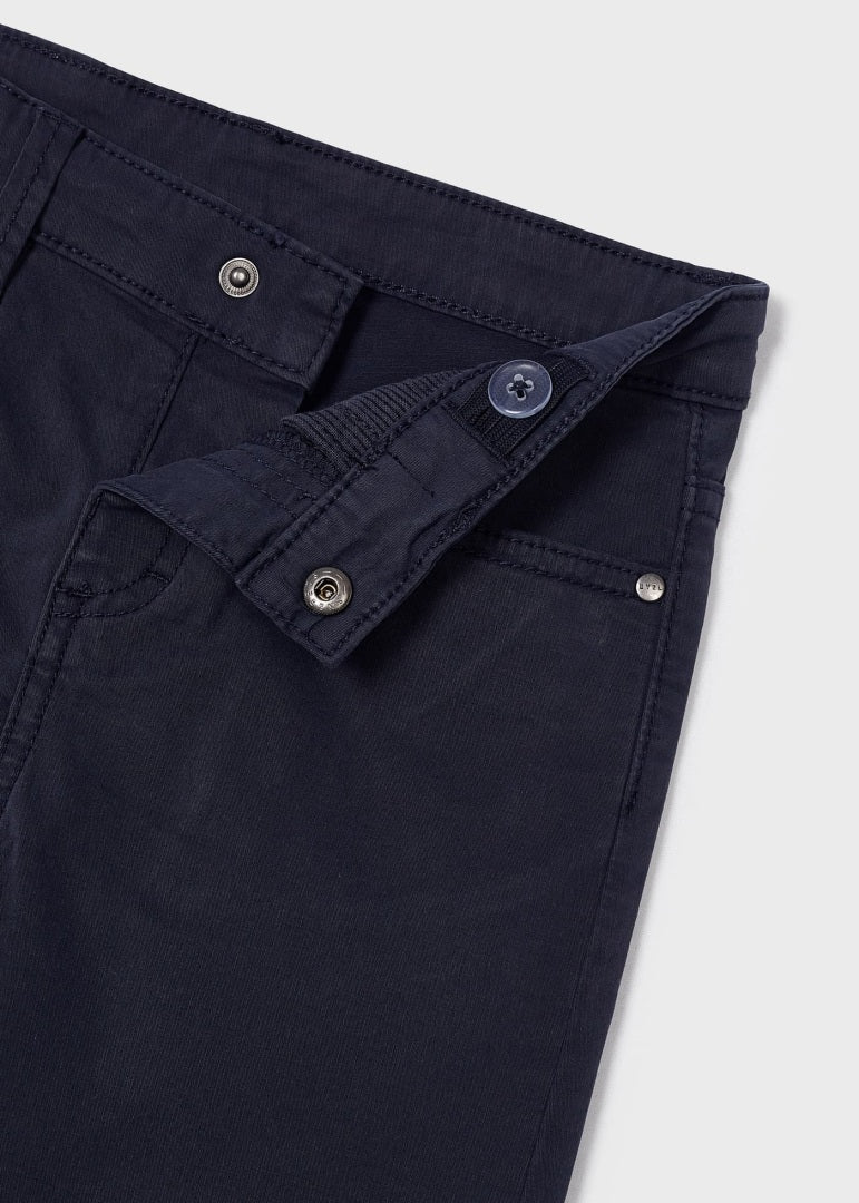 Bermuda twill bambino Mayoral blu navy - ErreGiModaBimbo