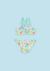 Set of 2 baby girl swimsuit briefs "Fruit"