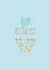 Set of 2 baby girl swimsuit briefs "Fruit"