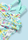 Set of 2 baby girl swimsuit briefs "Fruit"