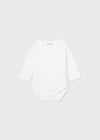 Body manica lunga caldo cotone unisex Mayoral Newborn bianco