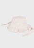 Mayoal Newborn Pink Linen Ceremony Hat