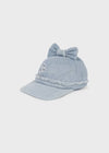 Mayoral Jeans Baby Girl Cotton Bow Hat