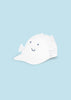 Mayoral Newborn Cotton Fish Hat White 