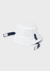 Cappello reversibile lino neonato Mayoral Newborn blu