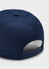 Mayoral "Palma" baby cotton hat with dark blue relief 