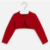 Cardigan bambina Mayoral basico colore Rosso