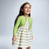 Cardigan corto bambina Mayoral verde pistacchio - ErreGiModaBimbo