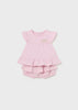 Mayoral Newborn „Teddy Bears“ Rosa 2-teiliges Baby-Outfit