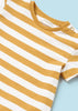 Completo 2 pezzi pagliaccetto salopette e t-shirt neonato Mayoral Newborn pulcini