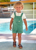 Mayoral „Crocodiles“ 2-teiliges Set aus Latzhose und T-Shirt für Babys