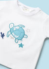 Completo 3 pezzi da mare neonato Mayoral Newborn "Tartaruga"