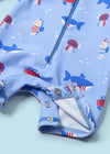 Costume da bagno 2 pezzi da mare UPF 40 neonato Mayoral Newborn "Fish"