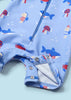 Costume da bagno 2 pezzi da mare UPF 40 neonato Mayoral Newborn "Fish"