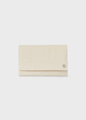 Fasciatoio da viaggio Mayoral ripiegabile pochette a mano Beige - ErreGiModaBimbo