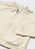 Mayoral Beige Baby Zip Up Sweatshirt 