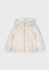 Giubbotto zip pellicciotto bambina Mayoral beige - ErreGiModaBimbo