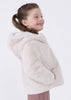 Giubbotto zip pellicciotto bambina Mayoral beige - ErreGiModaBimbo