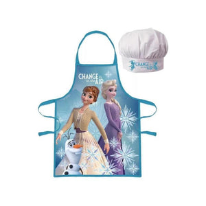 Grembiule Chef Disney Frozen Anna e Elsa ''Ghiaccio'' - ErreGiModaBimbo