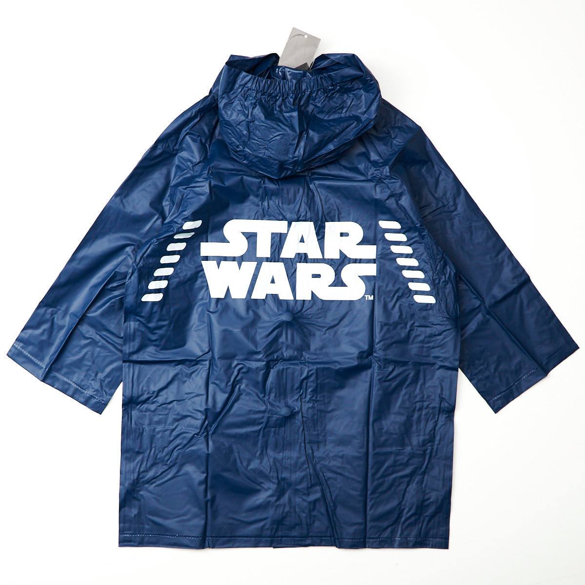 Blue Star Wars Disney Kids Raincoat