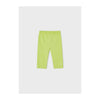 Leggings corto basico bambina Mayoral verde - ErreGiModaBimbo