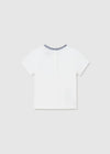 Mayoralblu indigo fresh cotton baby crocodile t-shirt