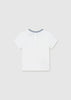 Mayoralblu indigo fresh cotton baby crocodile t-shirt