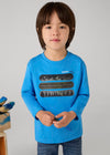 Mayoral bosco green drop shoulder t-shirt for kids