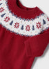 Maglioncino tricot neonato Mayoral Newborn rosso - ErreGiModaBimbo