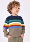 Maglione bambino Mayoral righe colorato - ErreGiModaBimbo