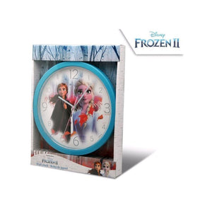 Orologio da parete Disney Frozen Elsa e Anna azzurro - ErreGiModaBimbo