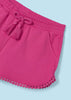 Pantaloncino basic bambina Mayoral fresco cotone fucsia