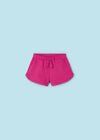 Pantaloncino basic bambina Mayoral fresco cotone fucsia