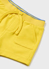 Pantaloncino coulisse neonato Mayoral Newborn giallo