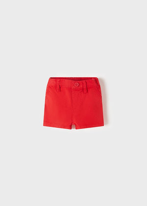 Pantalone corto shorts rosso neonato Mayoral Newborn - ErreGiModaBimbo