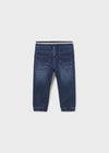 Pantalone Jeans Jogger better cotton neonato Mayoral blu scuro