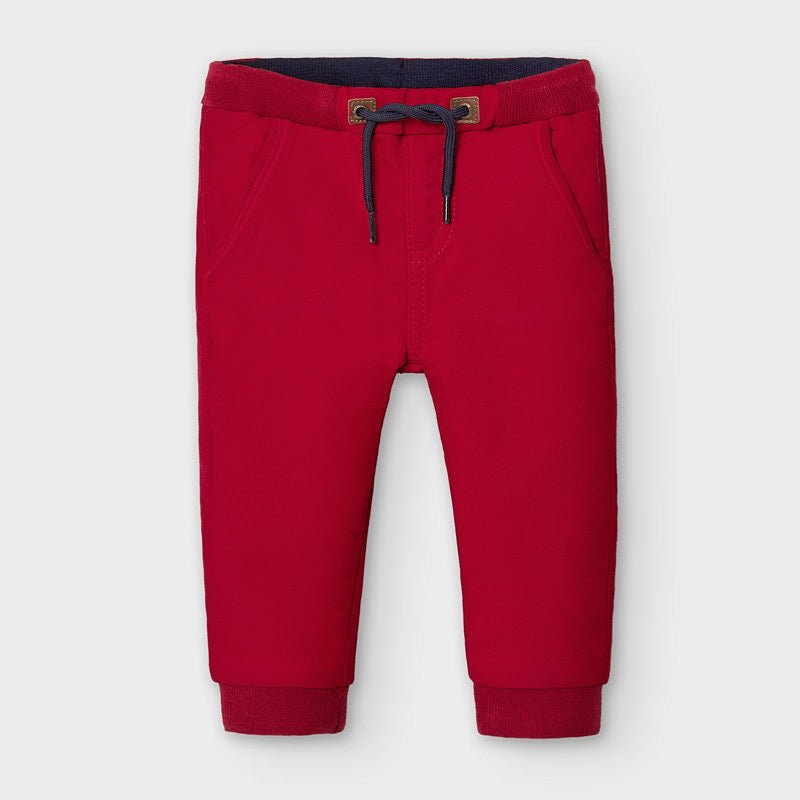 Pantalone jogger neonato Mayoral rosso - ErreGiModaBimbo