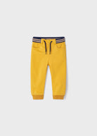 Pantalone soft Jogger neonato Mayoral giallo - ErreGiModaBimbo