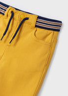 Pantalone soft Jogger neonato Mayoral giallo - ErreGiModaBimbo