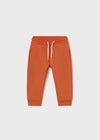 Pantalone Joger basic neonato Mayoral arancione