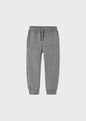 Pantalone tuta bambino Mayoral felpato grigio - ErreGiModaBimbo