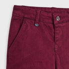 Pantaloni chino bambino Mayoral microfantasia Bordeaux - ErreGiModaBimbo