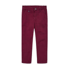 Pantaloni chino bambino Mayoral microfantasia Bordeaux - ErreGiModaBimbo