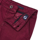 Pantaloni chino bambino Mayoral microfantasia Bordeaux - ErreGiModaBimbo