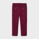 Pantaloni chino bambino Mayoral microfantasia Bordeaux - ErreGiModaBimbo