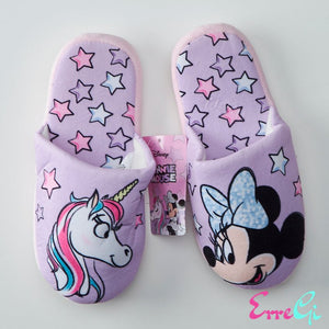 Pantofole invernali bambina Disney Minnie Unicorno - ErreGiModaBimbo